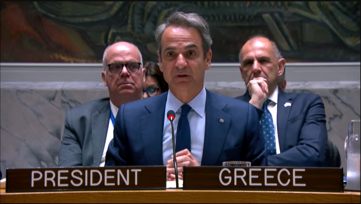 Μητσοτάκης: Η Ελλάδα φύλακας της ελεύθερης ναυσιπλοΐας