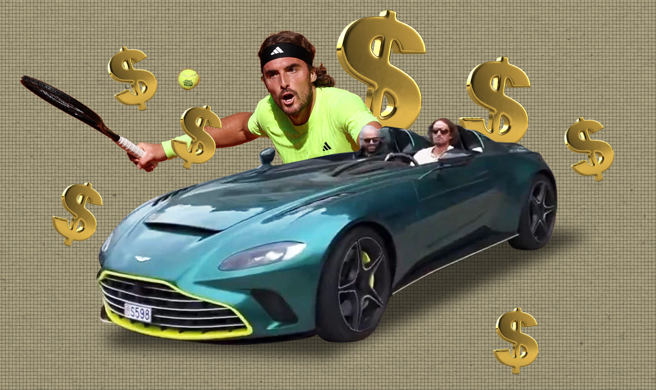 Δηλαδή και τι έγινε που ο Τσιτσιπάς έχει Aston Martin;