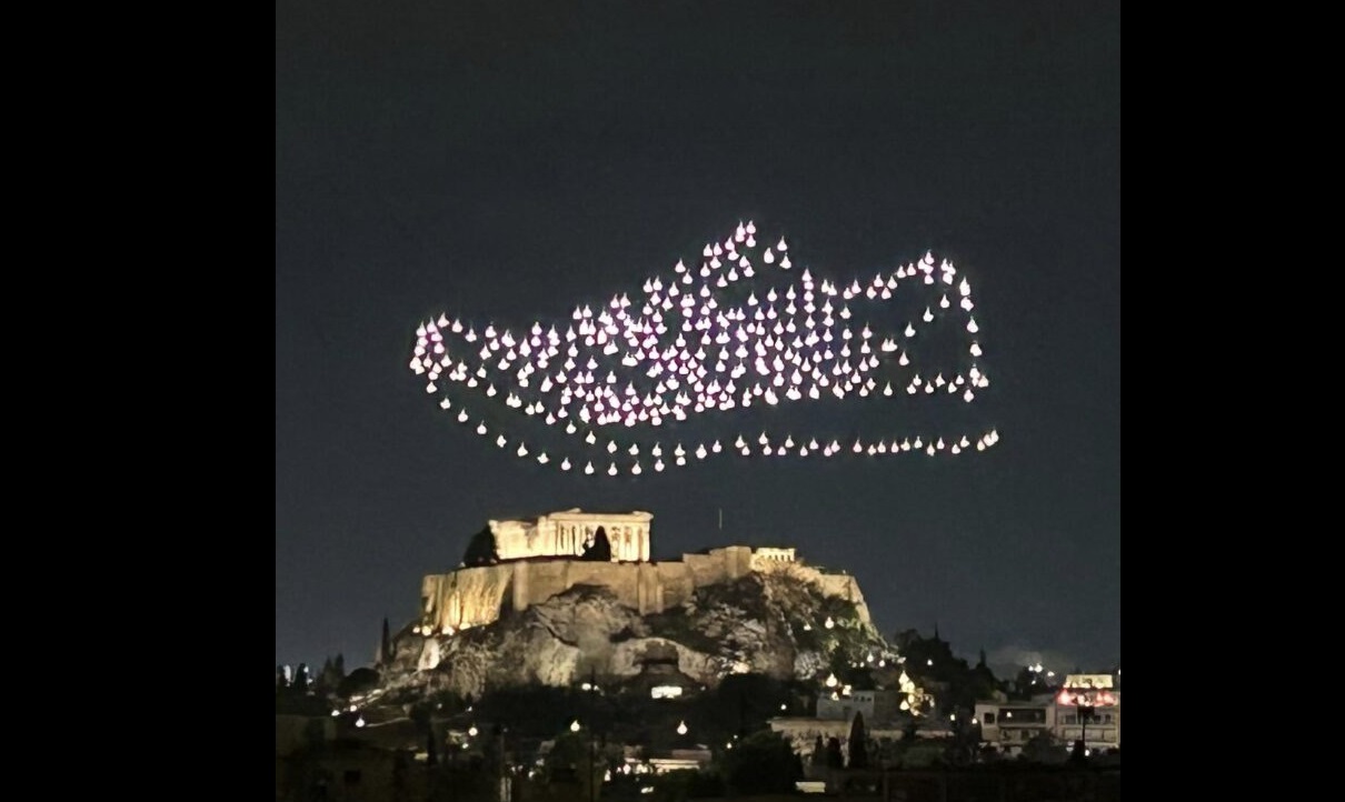 Εισαγγελέας για το drone show της Adidas πάνω από την Ακρόπολη