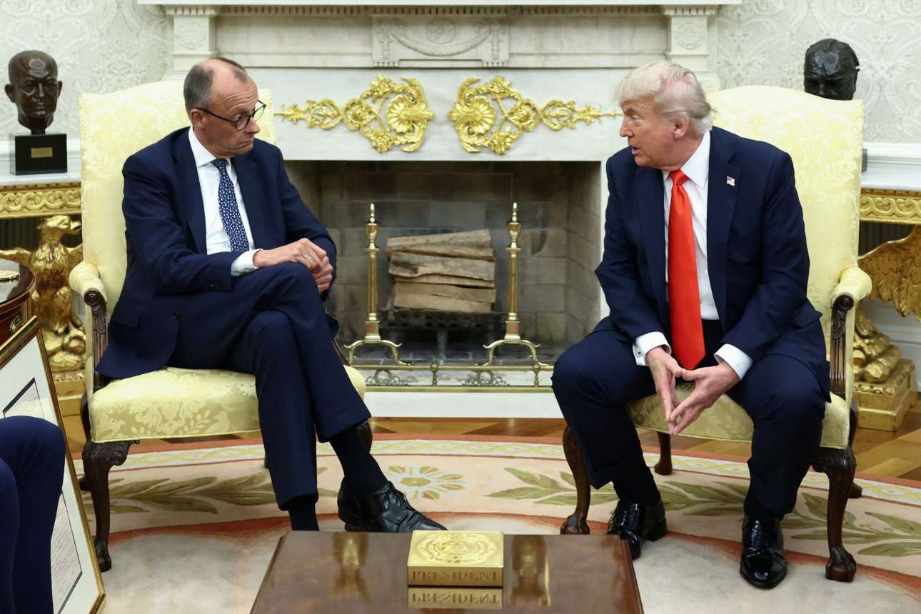 O Τραμπ προσέβαλε και τον Μερτς λέγοντάς του για την D-Day: «Δεν ήταν και πολύ ευχάριστη μέρα για εσάς»