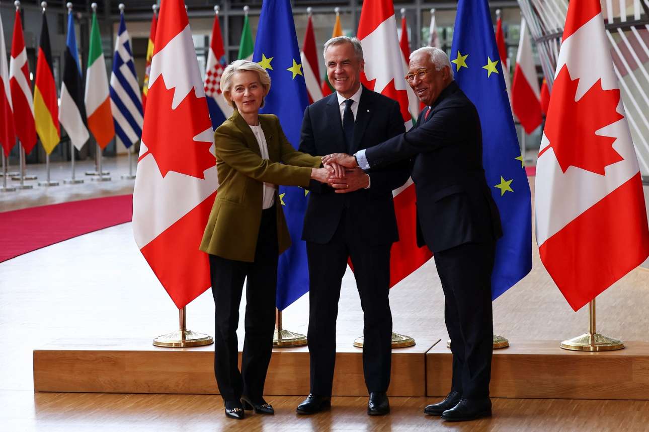 Καναδάς και ΕΕ συνυπέγραψαν σύμφωνο αμυντικής συνεργασίας