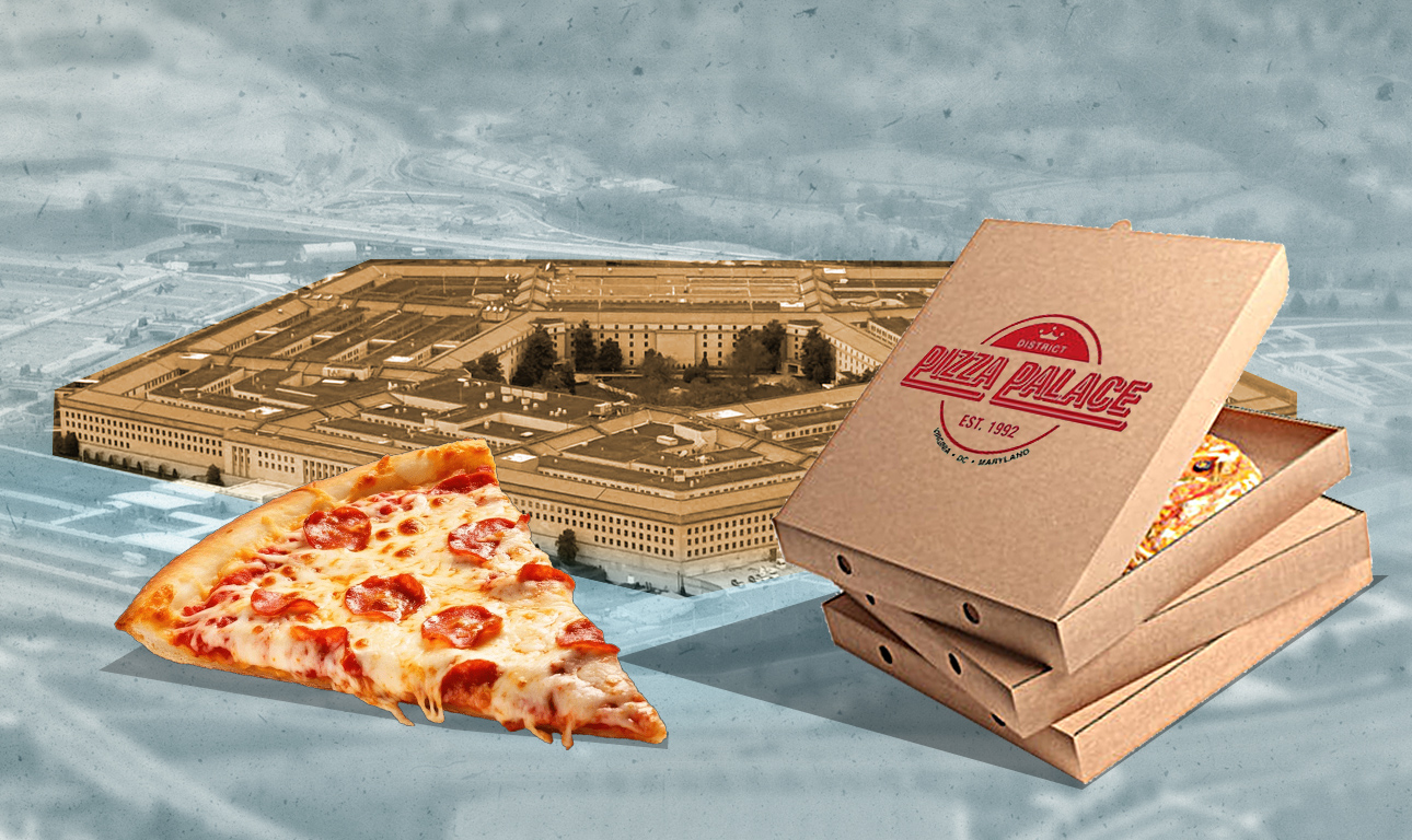 Πότε έχουμε παγκόσμια κρίση; Οταν το Πεντάγωνο παραγγέλνει πίτσες!