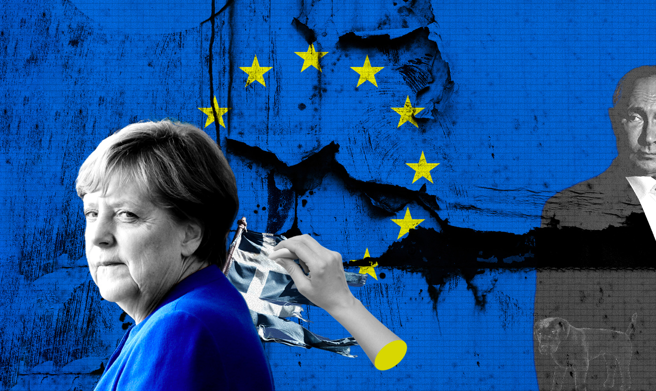 Η Μέρκελ σε ένα μεγάλο αθηναϊκό ντιβάνι