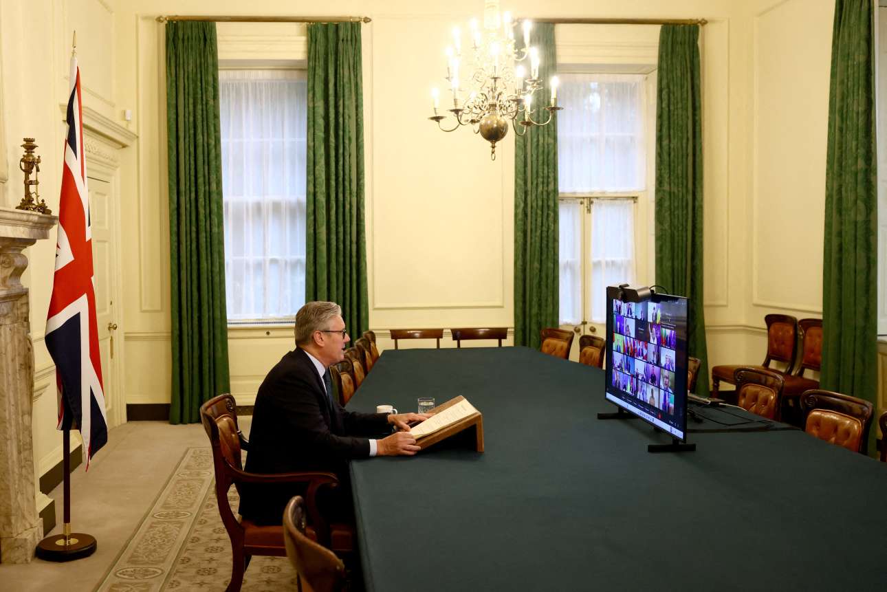 Ουκρανικό: Αισιόδοξοι οι Ευρωπαίοι μετά την τηλεδιάσκεψη με Τραμπ – αλλά για πόσο;