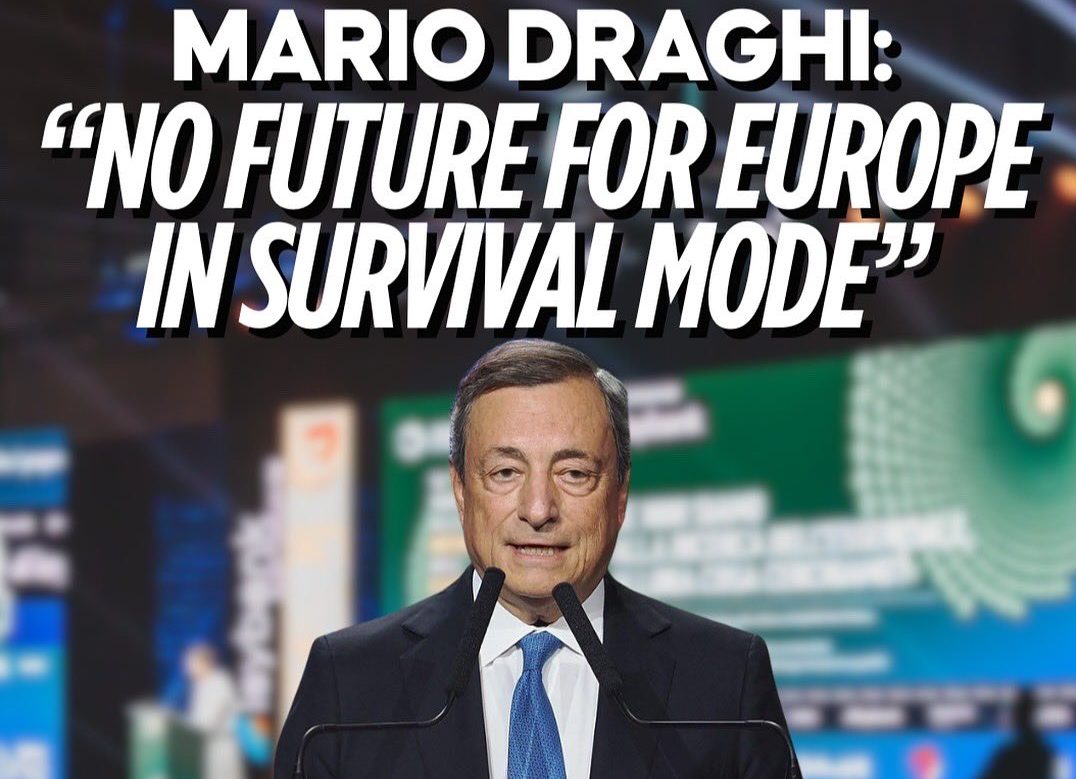 Μάριο Ντράγκι: Η ψευδαίσθηση ότι η ΕΕ είναι μεγάλη δύναμη κατέρρευσε