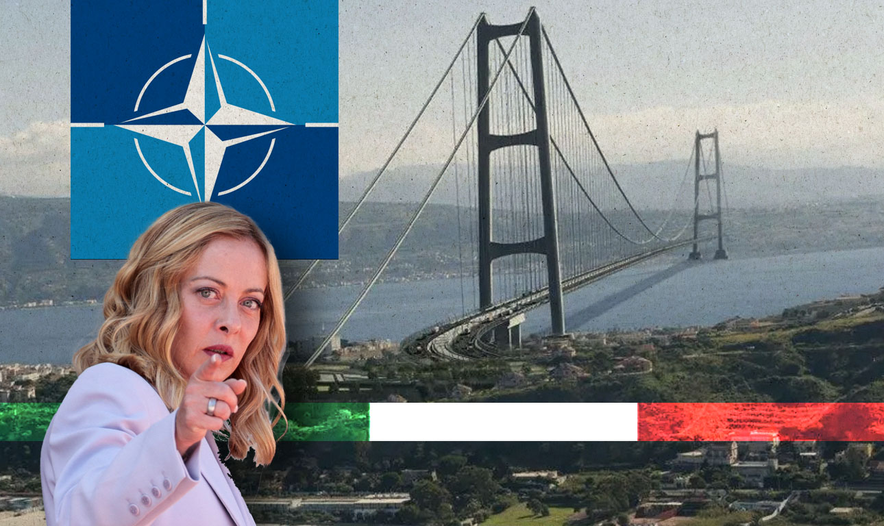 Η Μελόνι «γεφύρωσε» στο Στενό της Μεσσήνης τις υποχρεώσεις της στο NATO