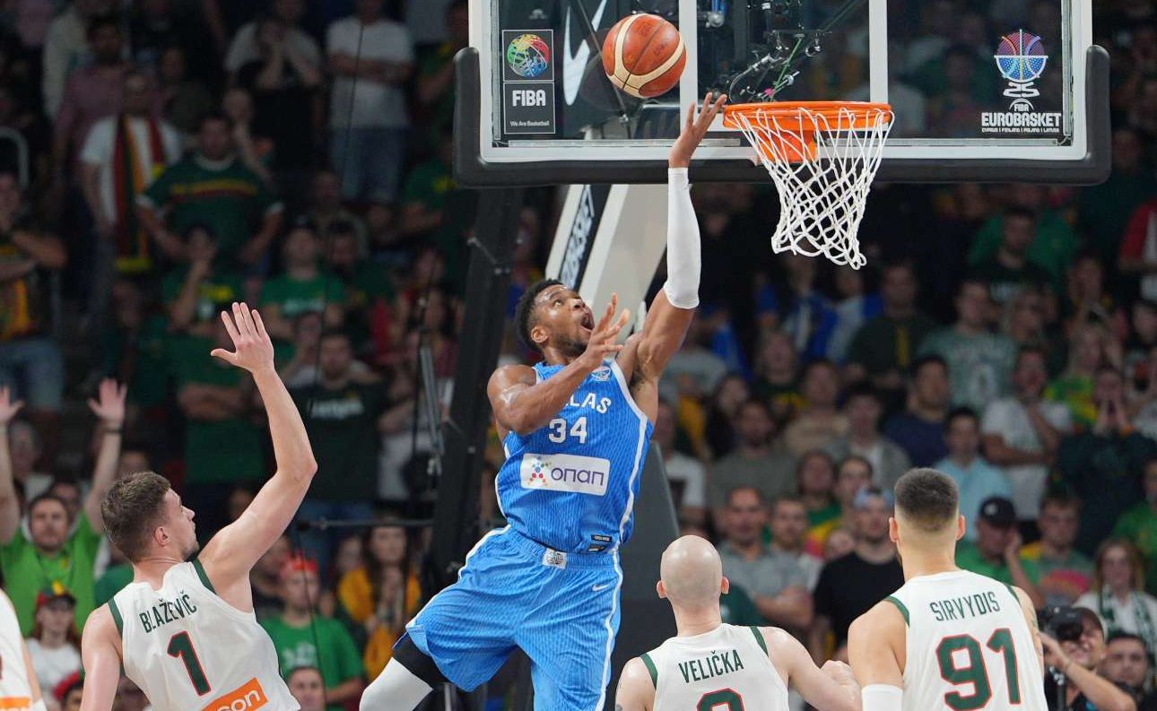 Η κατάρα έσπασε: Η Ελλάδα στα ημιτελικά του Ευρωμπάσκετ – νίκησε και τους Λιθουανούς