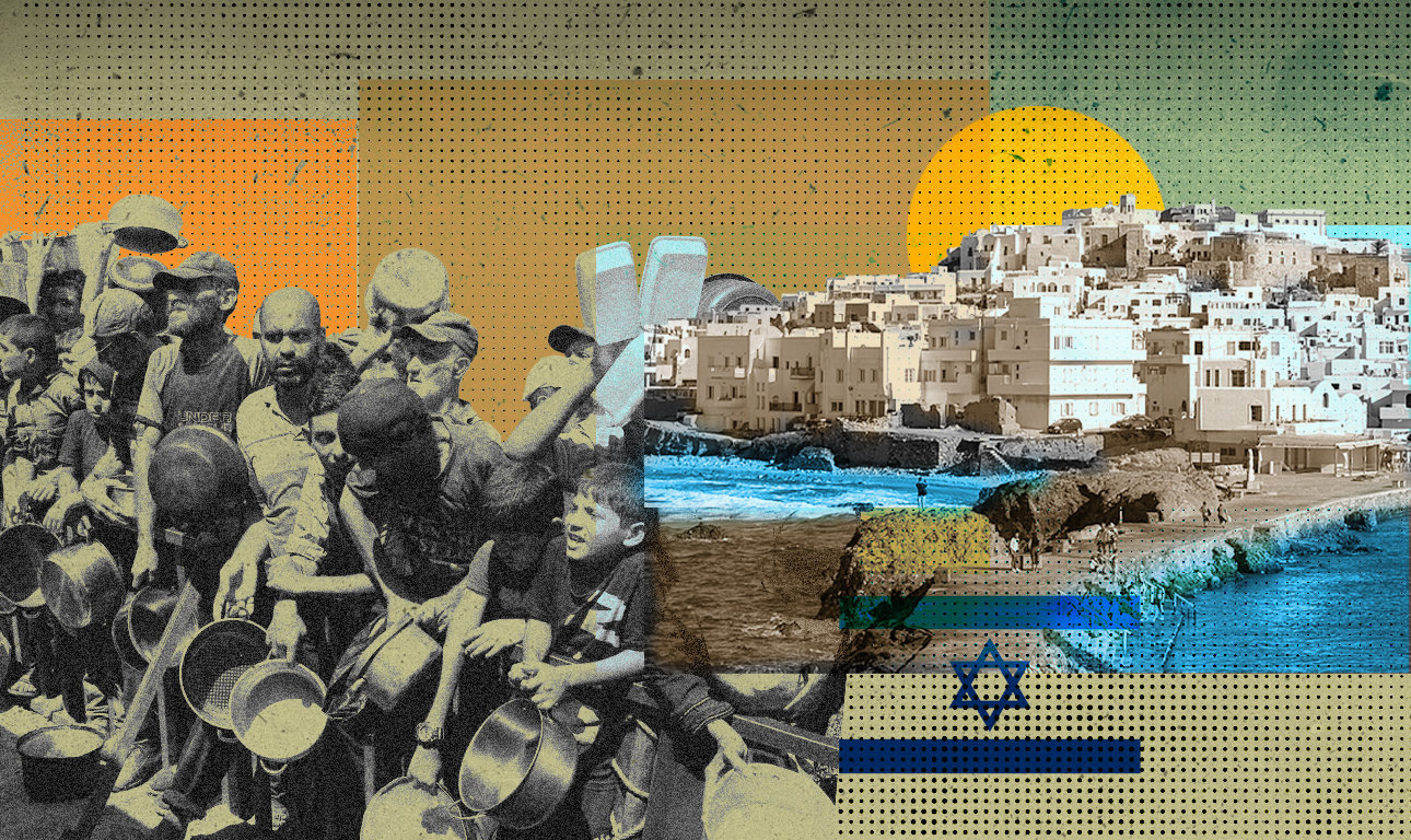 Η Γάζα και μια ταβέρνα στη Νάξο