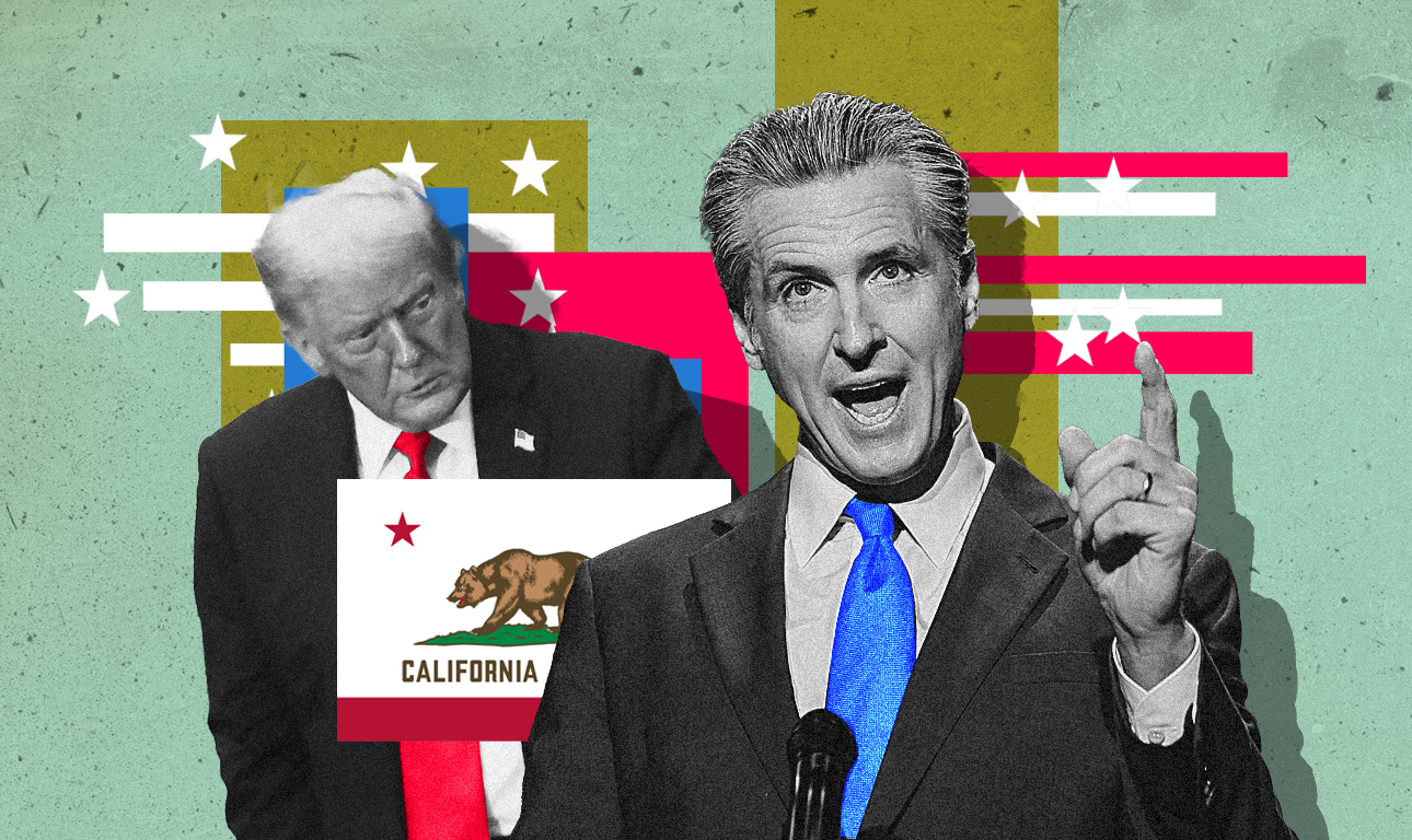 Πώς ο Τραμπ σπρώχνει τον Νιούσομ προς τον Λευκό Οίκο