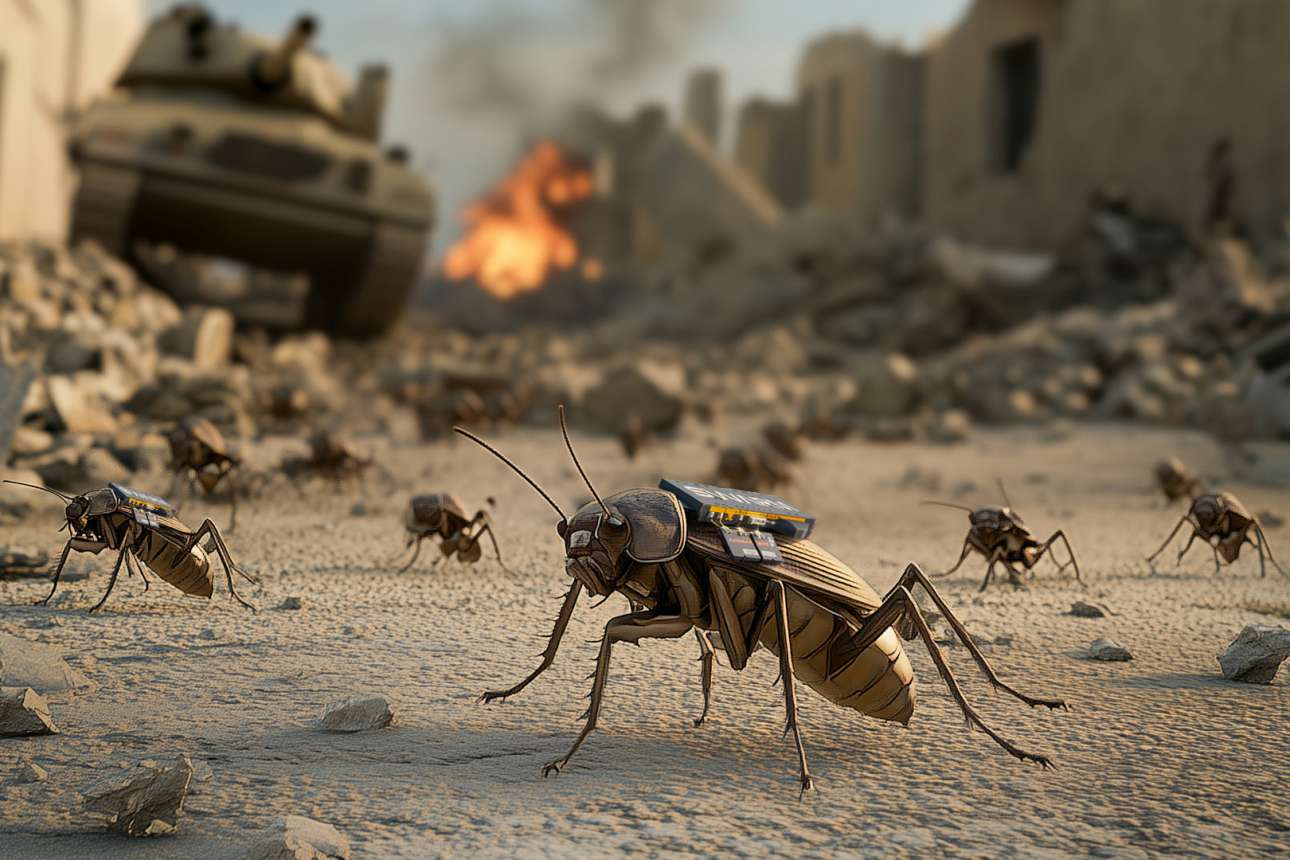 Μαχητικά με ΤΝ και κατσαρίδες-κατάσκοποι: Η τεχνολογία αλλάζει τον πόλεμο
