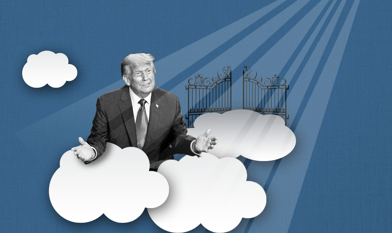 Η Γάζα θα τον στείλει στον Παράδεισο; Ο Τραμπ φοβάται πως όχι