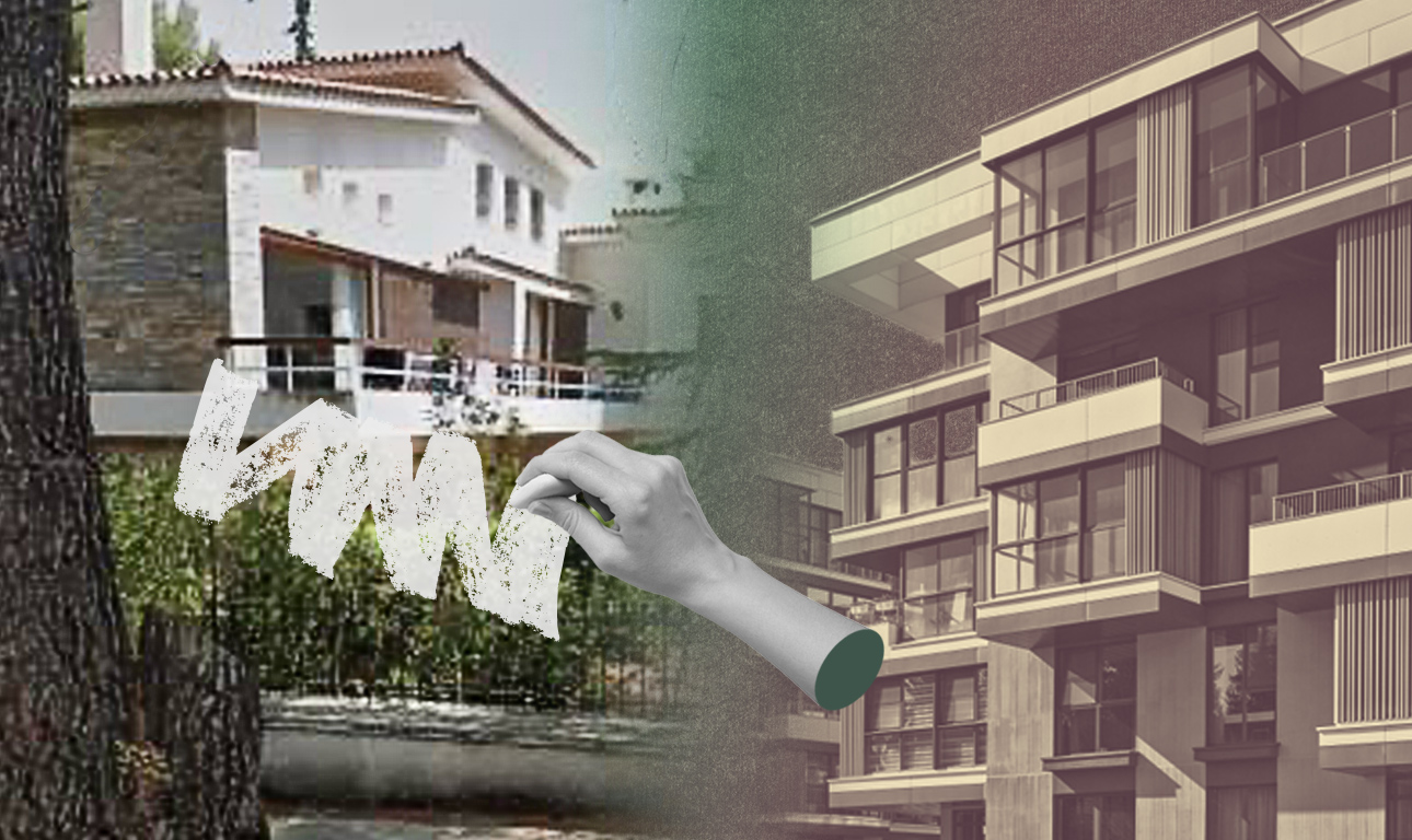 «Πουλώντας» τον κήπο του γείτονα