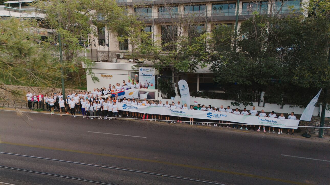 HELLENiQ ENERGY: Περισσότεροι από 350 εθελοντές έτρεξαν στον 42ο Αυθεντικό Μαραθώνιο