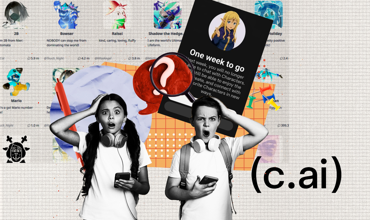 Οι έφηβοι αποχαιρετούν τα chatbots που χάνουν