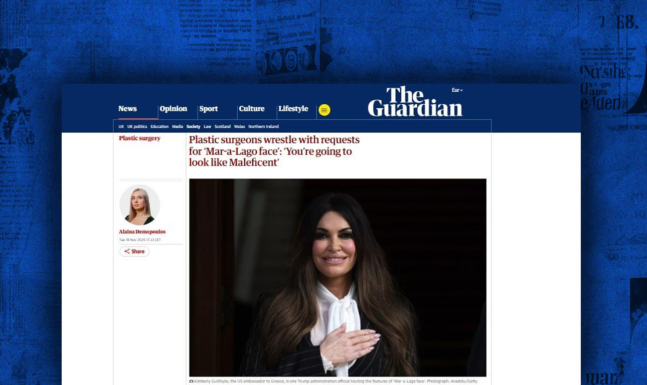 Η Κίμπερλι και το «πρόσωπο του Μαρ-α-Λάγκο»