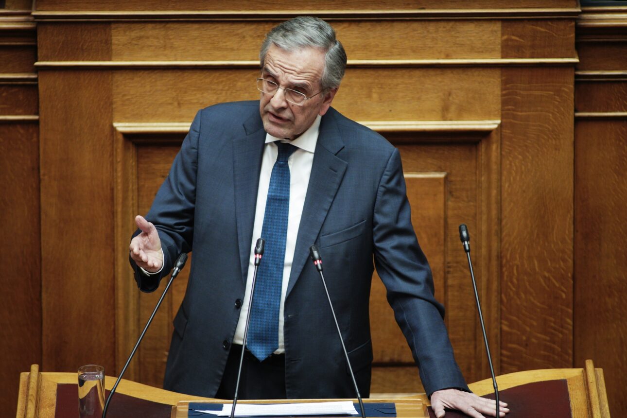 Σαμαράς: Με διέγραψαν για να μετατραπεί η ΝΔ σε προσωπικό κόμμα του Μητσοτάκη