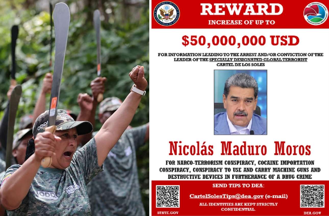 Πετρέλαιο, ναρκωτικά, καταστολή και το ατσάλινο καρέ του Μαδούρο