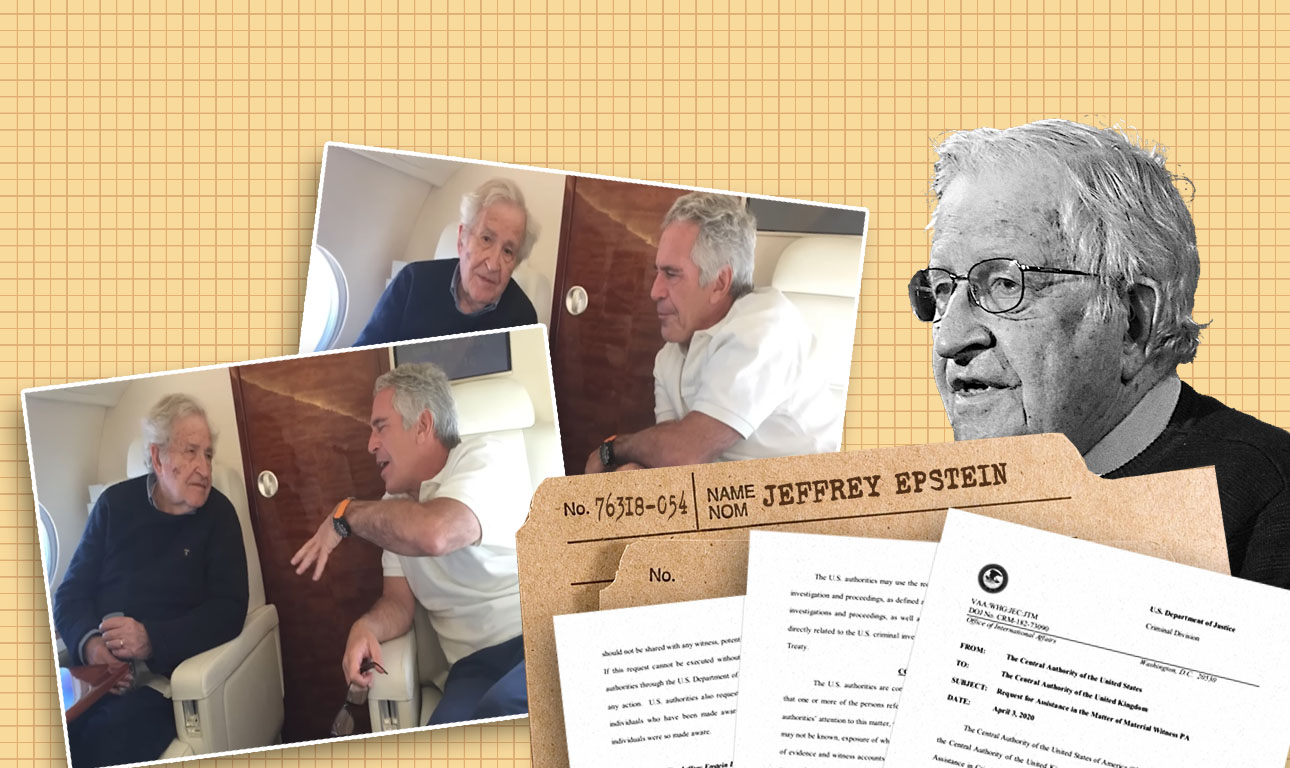 Μα και ο Τσόμσκι στα αρχεία Επσταϊν;