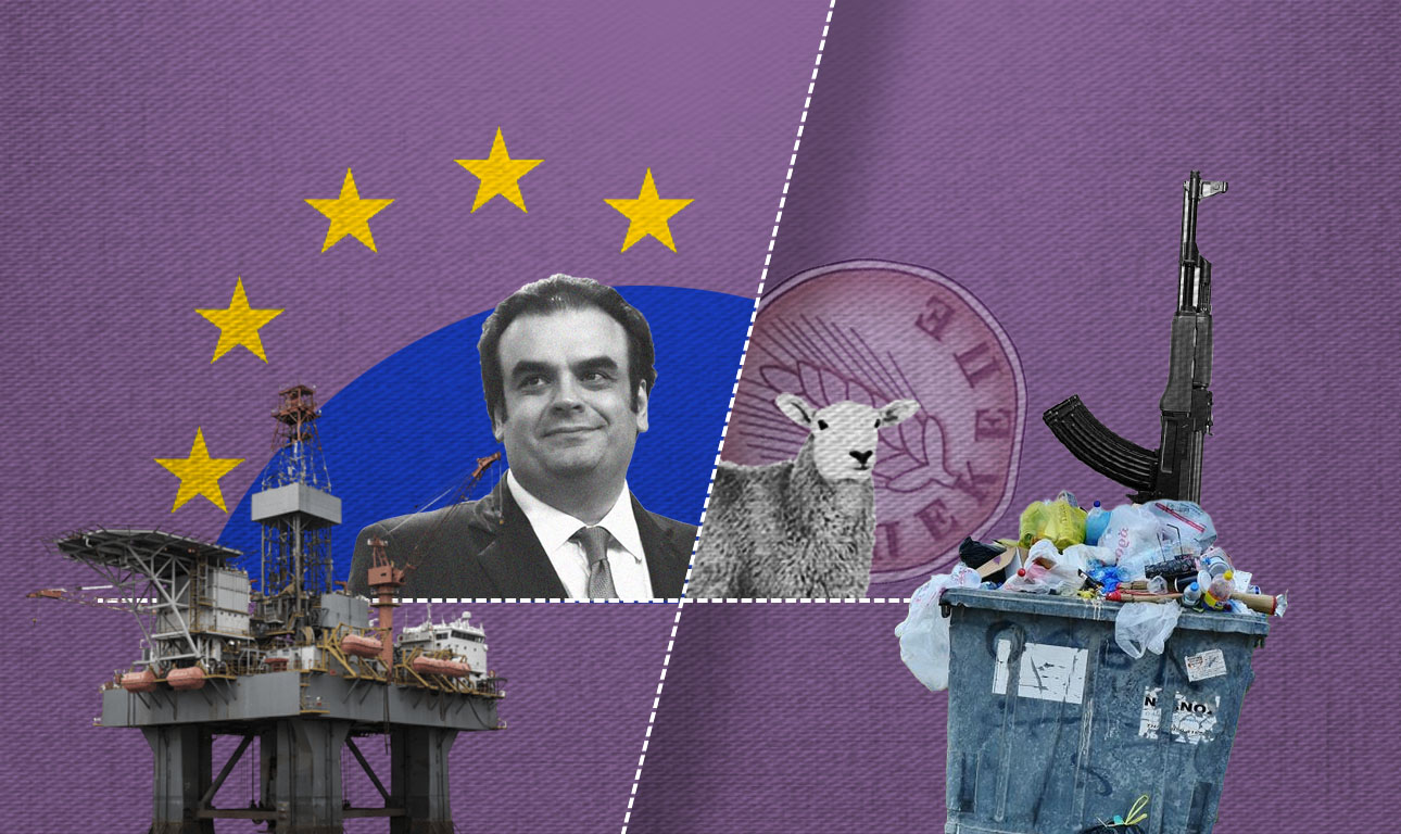 Δύο εικόνες της ίδιας χώρας