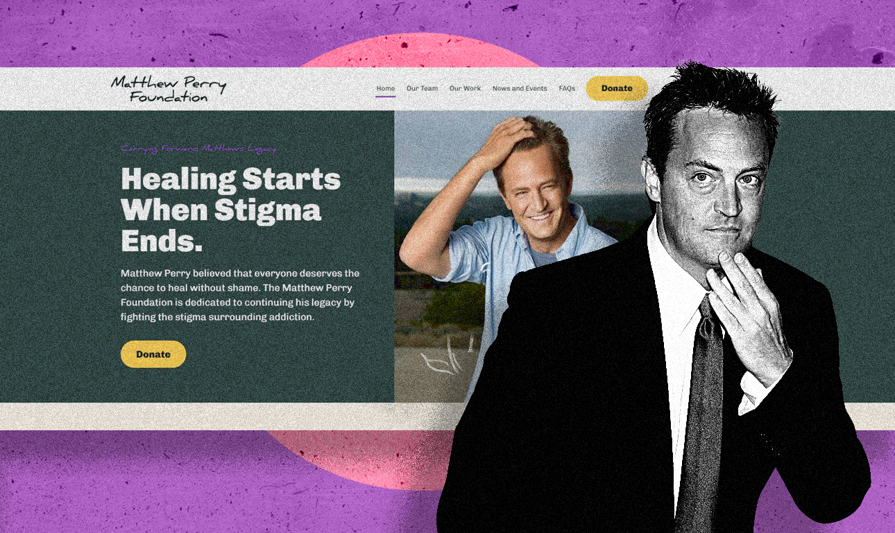 Το όραμα του Μάθιου Πέρι να βοηθήσει εξαρτημένους