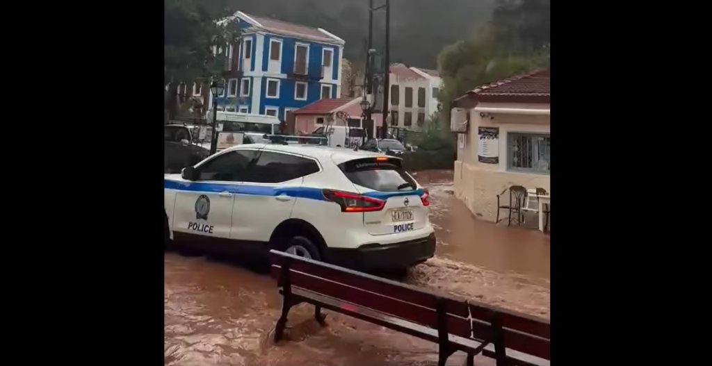 Σφοδρό πλήγμα στο Καστελλόριζο από την κακοκαιρία «Byron»